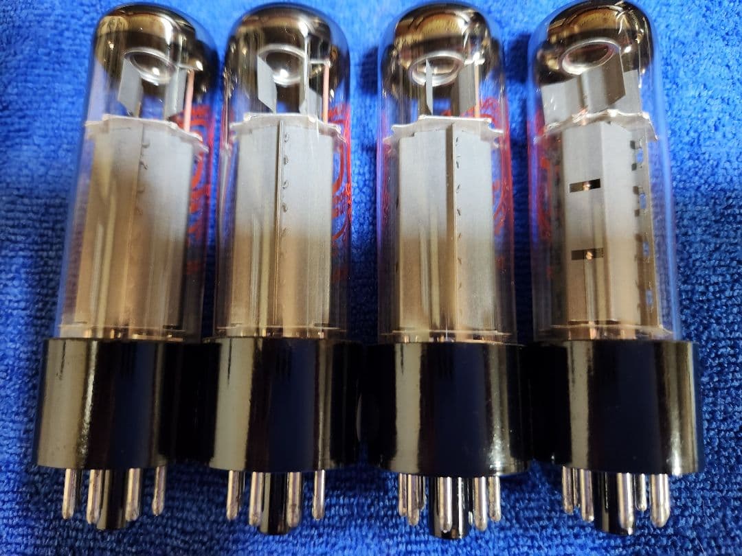 新品 未使用 Groove Tubes GT-EL34R 4本組 パワー管