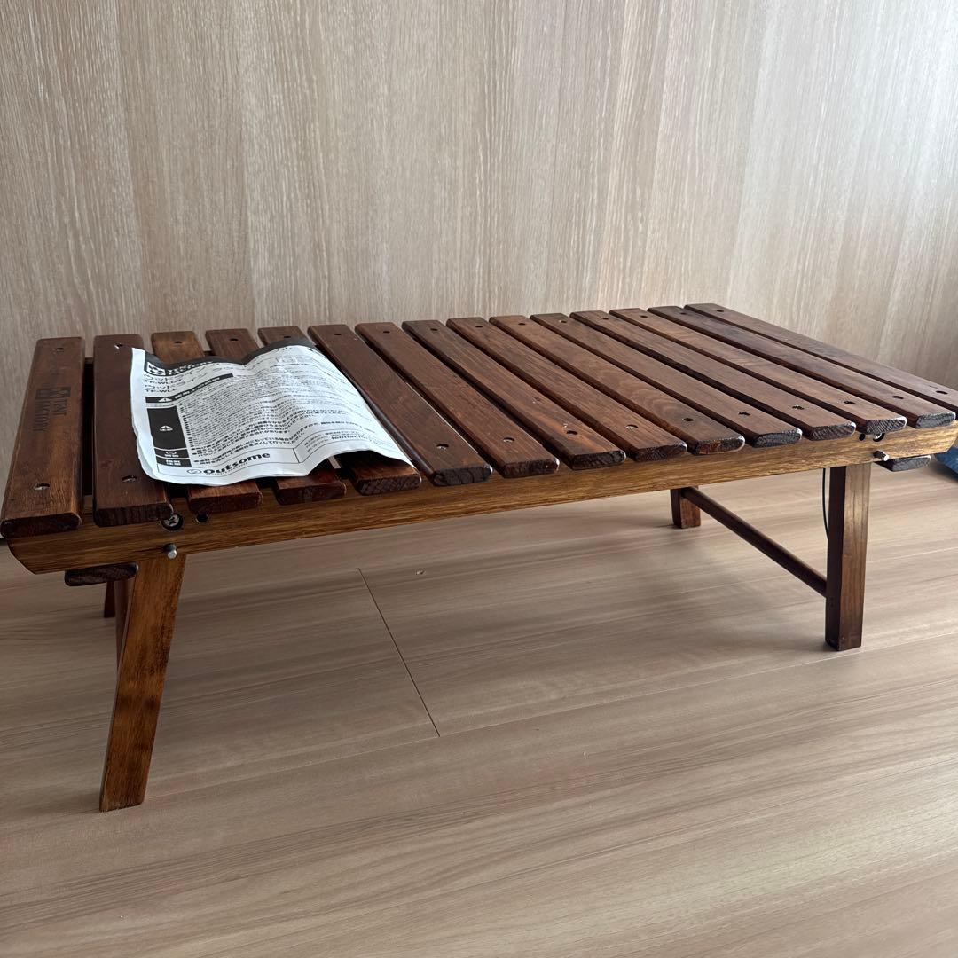 テント ファクトリー TENT FACTORY フォールディング ウッド テーブ