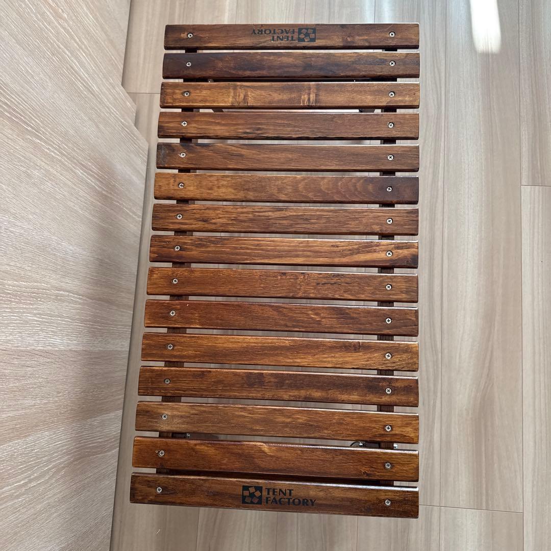 テント ファクトリー TENT FACTORY フォールディング ウッド テーブ