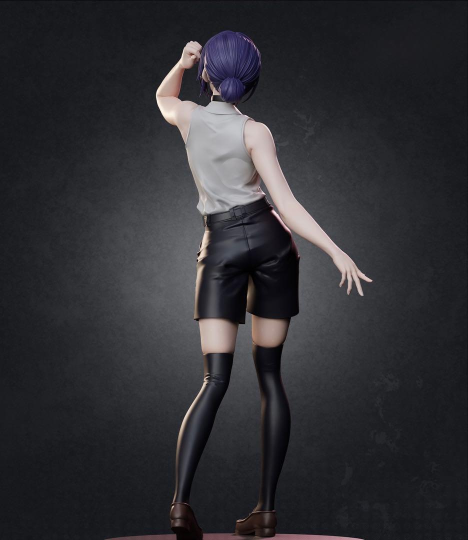 ガレージキット　ガレキ　未塗装未組立　レゼ　1／7スケール　美女　フィギュア