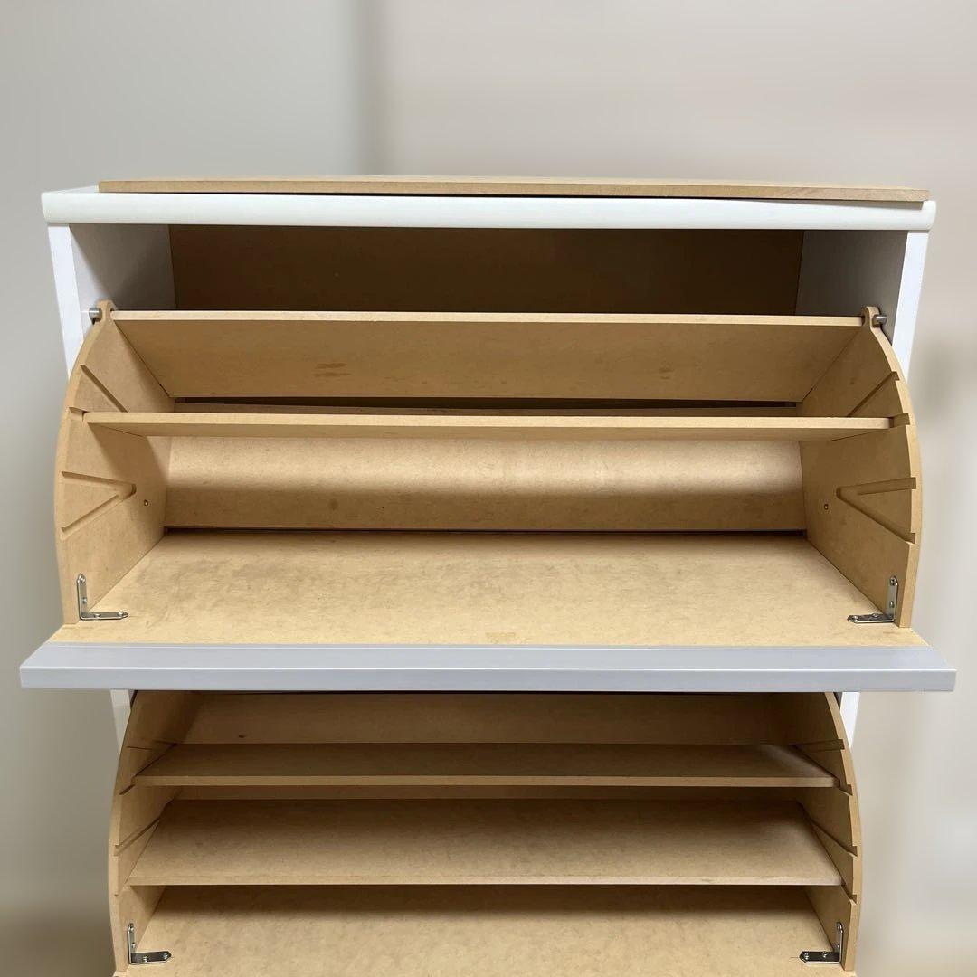 【靴箱】スリム／大容量／下駄箱／玄関収納／シューズラック