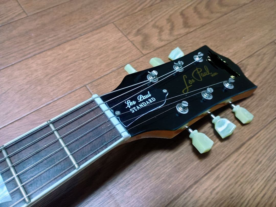 (訳あり) レスポールタイプ エレキギター グリーン