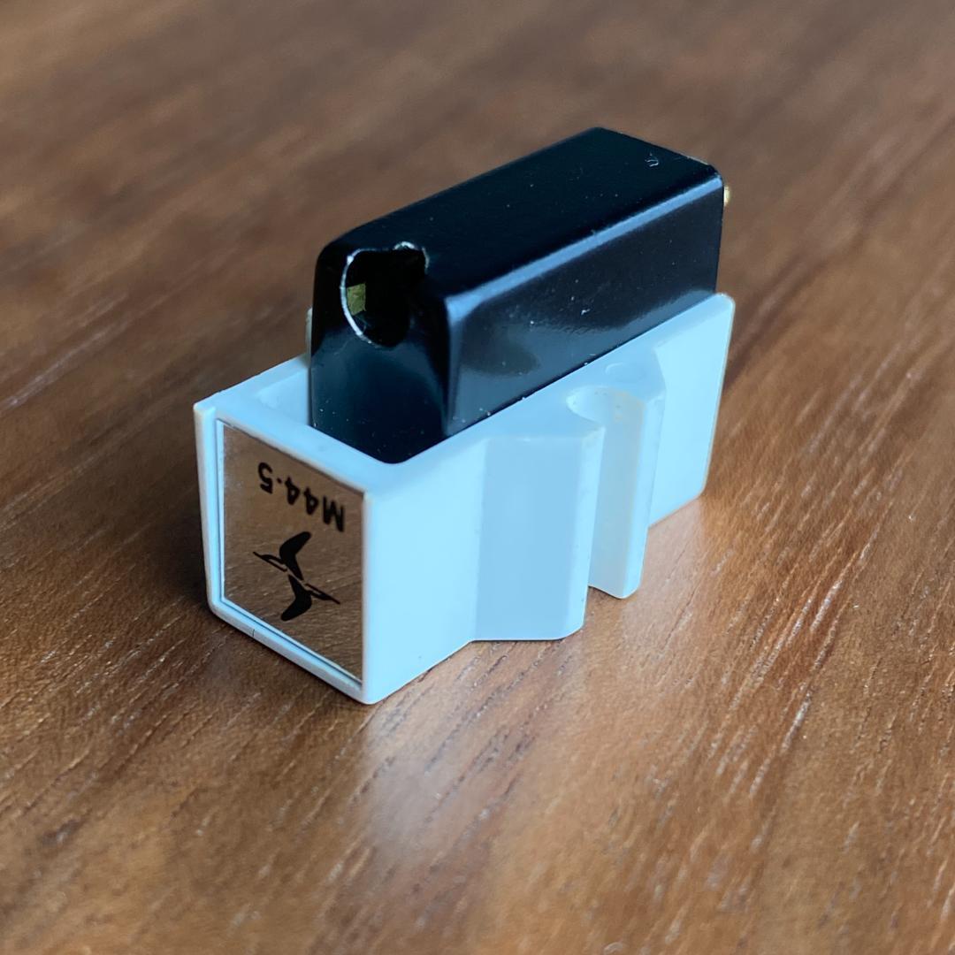 初期 Shure M44-5 白 カモメ 銀ラベル カートリッジ 動作確認済み①