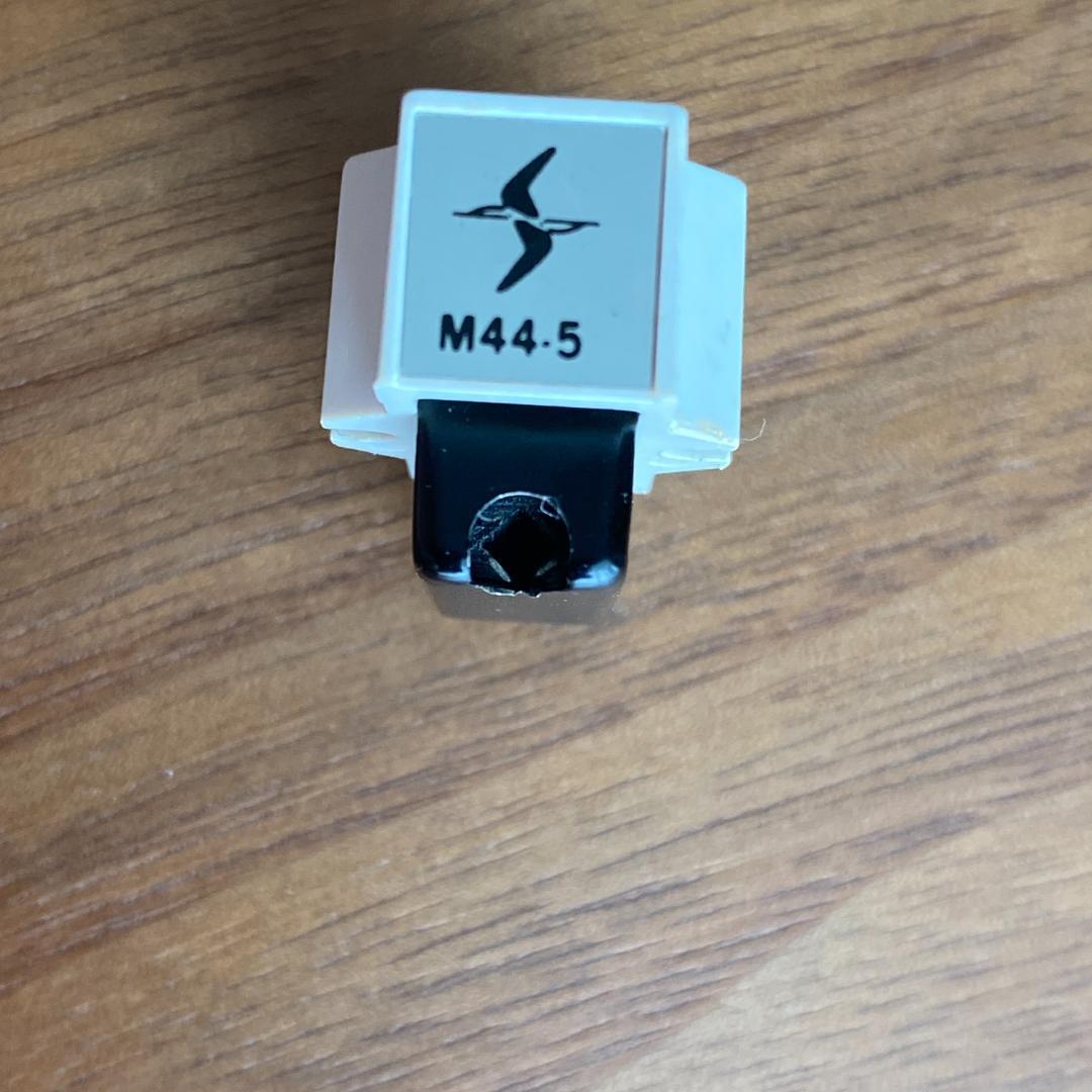 初期 Shure M44-5 白 カモメ 銀ラベル カートリッジ 動作確認済み①