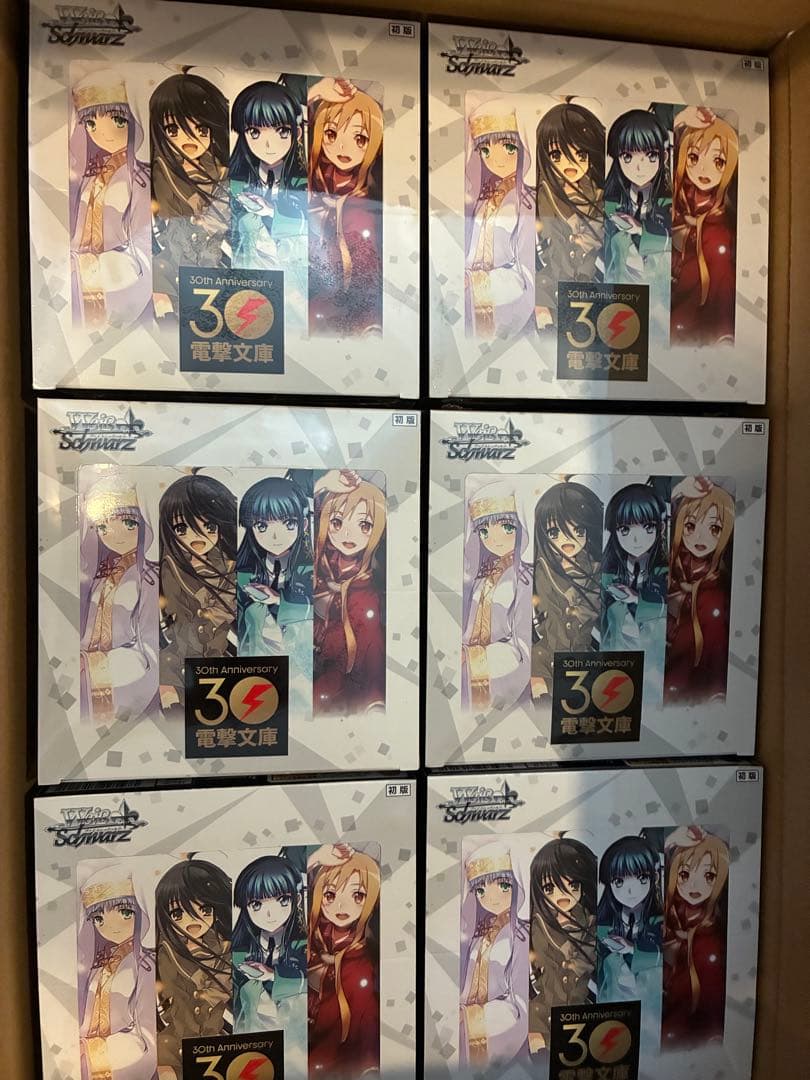 ワンオーナー品　ヴァイスシュヴァルツ　電撃文庫　1カートン