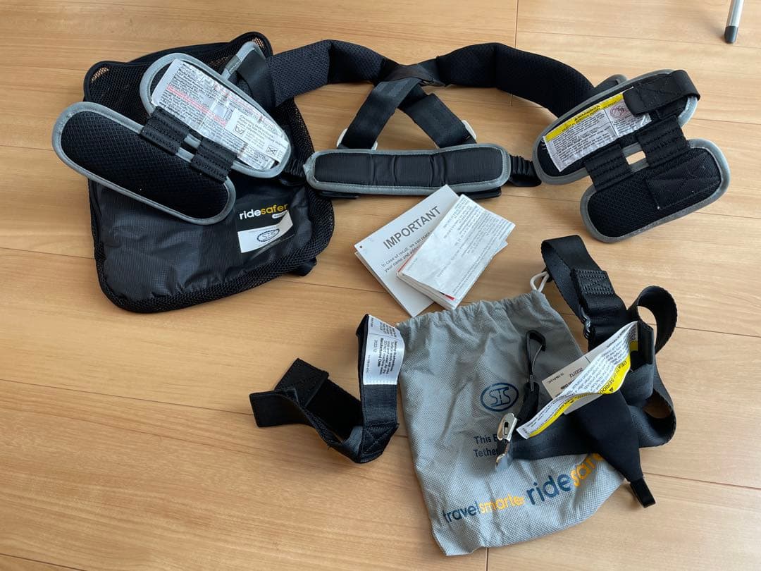 ridesafer トラベルベスト XS アメリカ購入　ジュニアシート