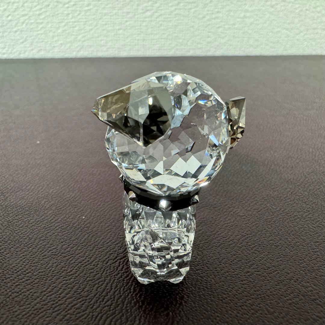 廃盤 SWAROVSKI スワロフスキー パグ 犬 置物 インテリア 小さ可愛い
