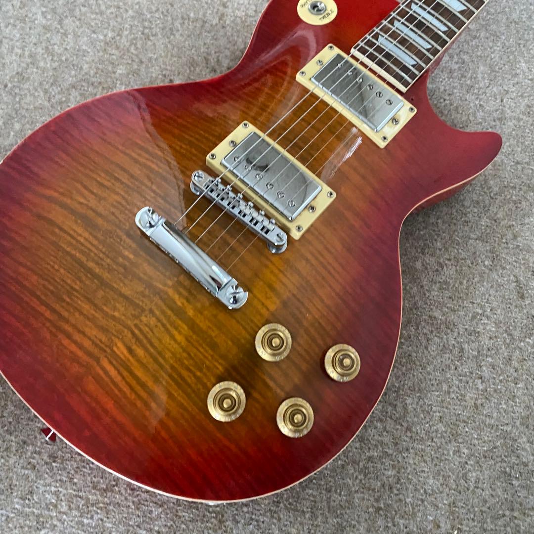 ジャパンビンテージ！ジャガード寺田楽器 虎目レスポールスタンダード！
