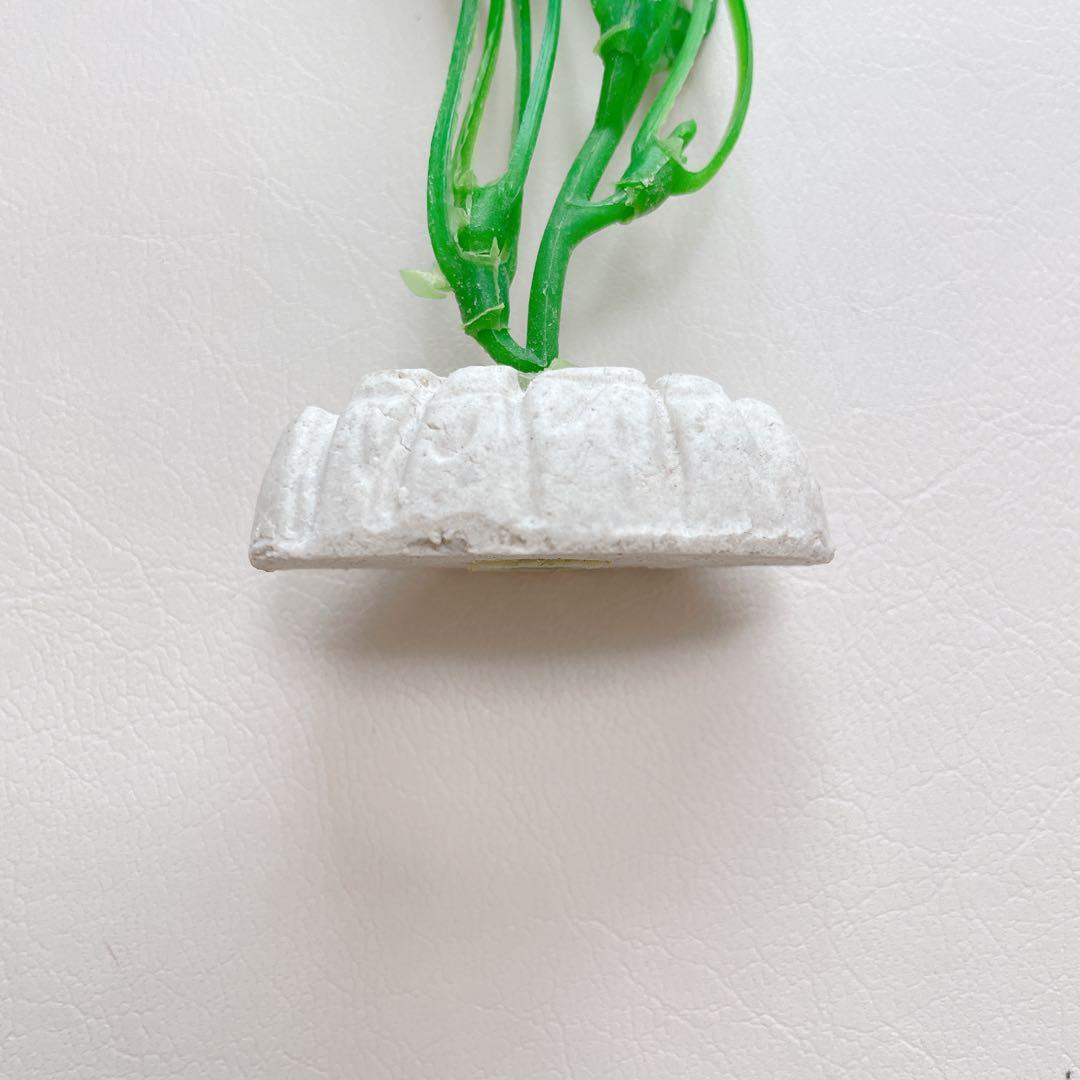 人工水族館植物1個 水草 水槽の飾り人工 プラスチック グリーン