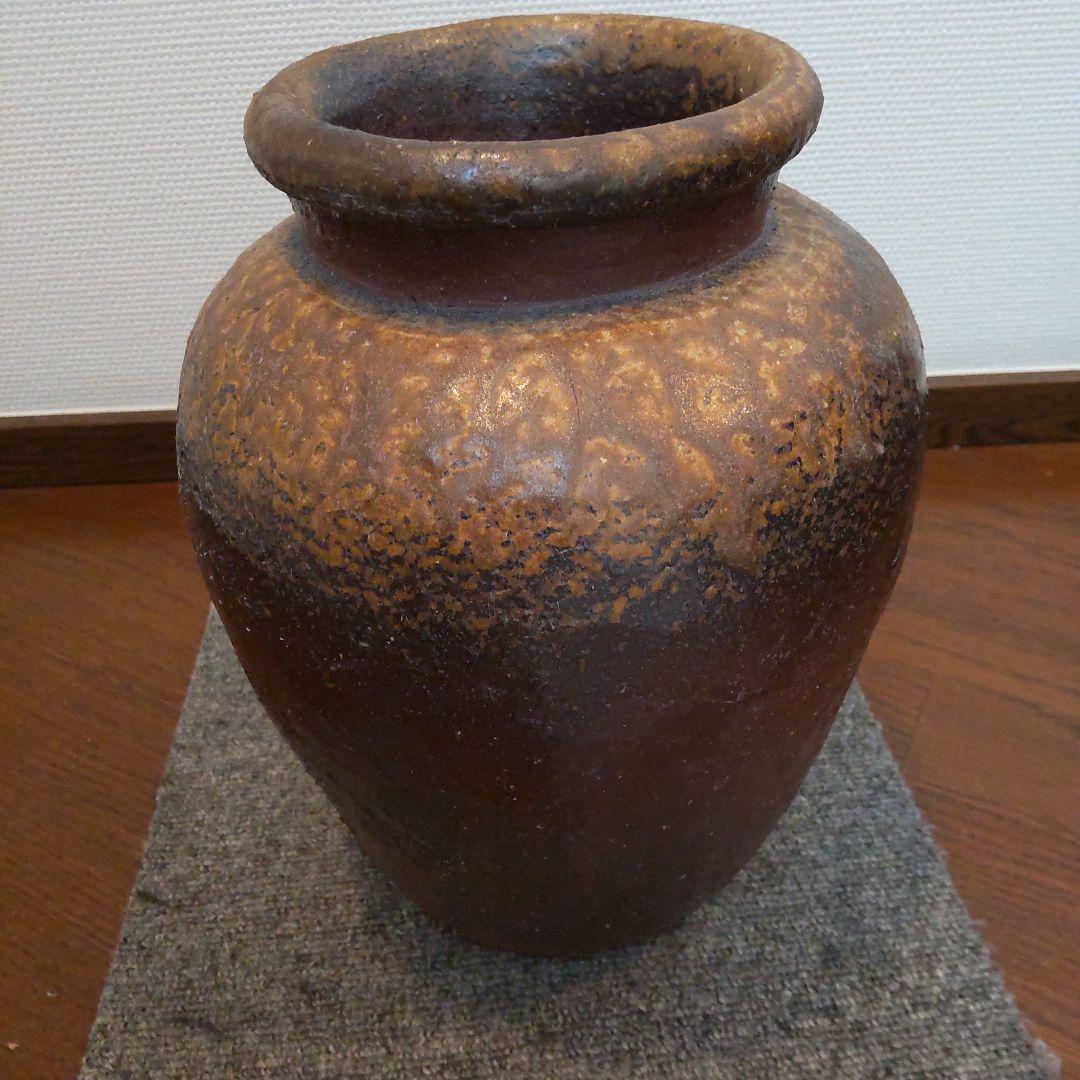 黒備前　小壺　備前焼　32