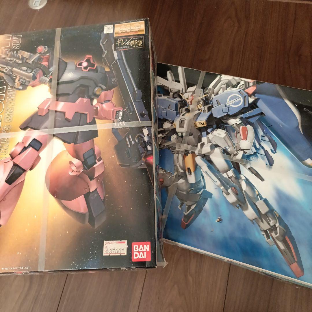 BANDAI MG ガンプラキット 2点セット「保存状態が悪い為ジャンク扱い」