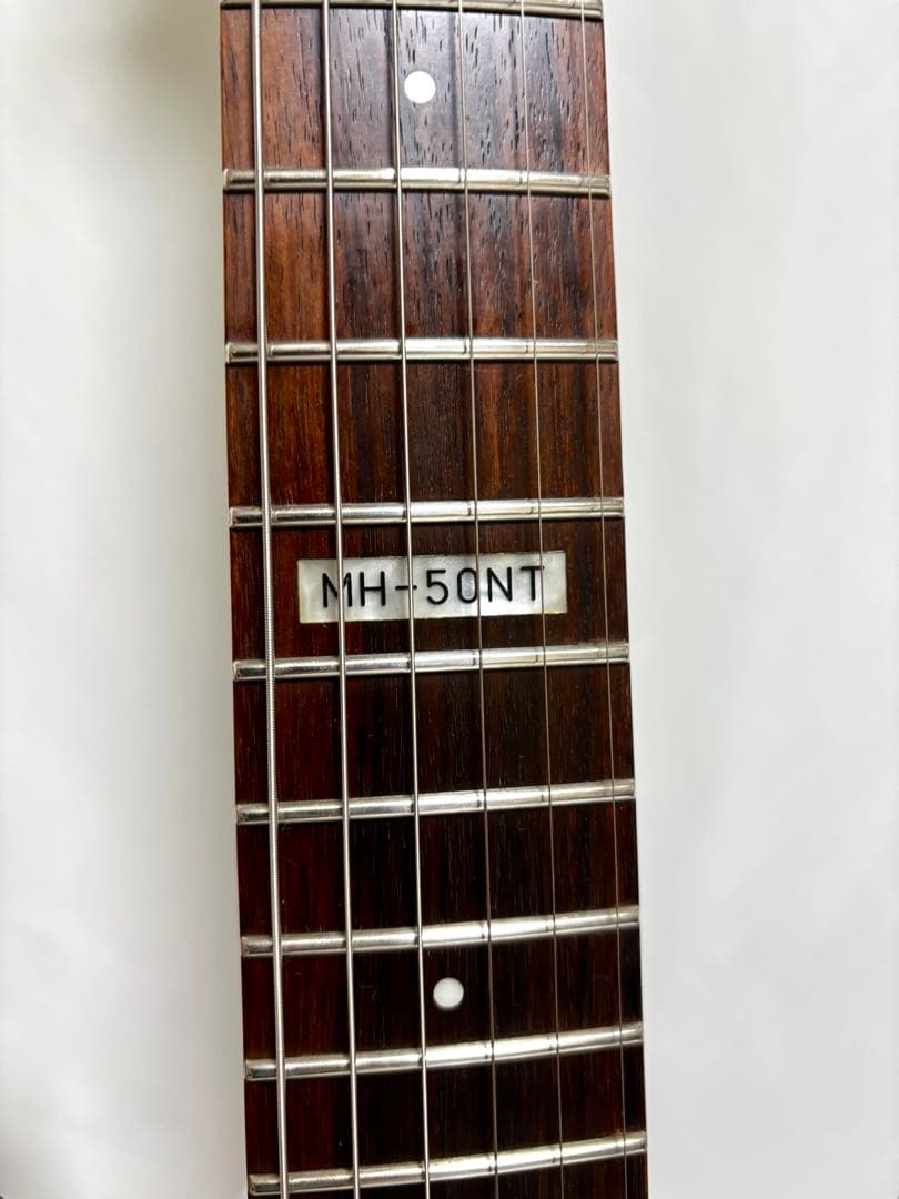 【新品弦張替済】LTD エレキギター MH-50NT アーチトップ