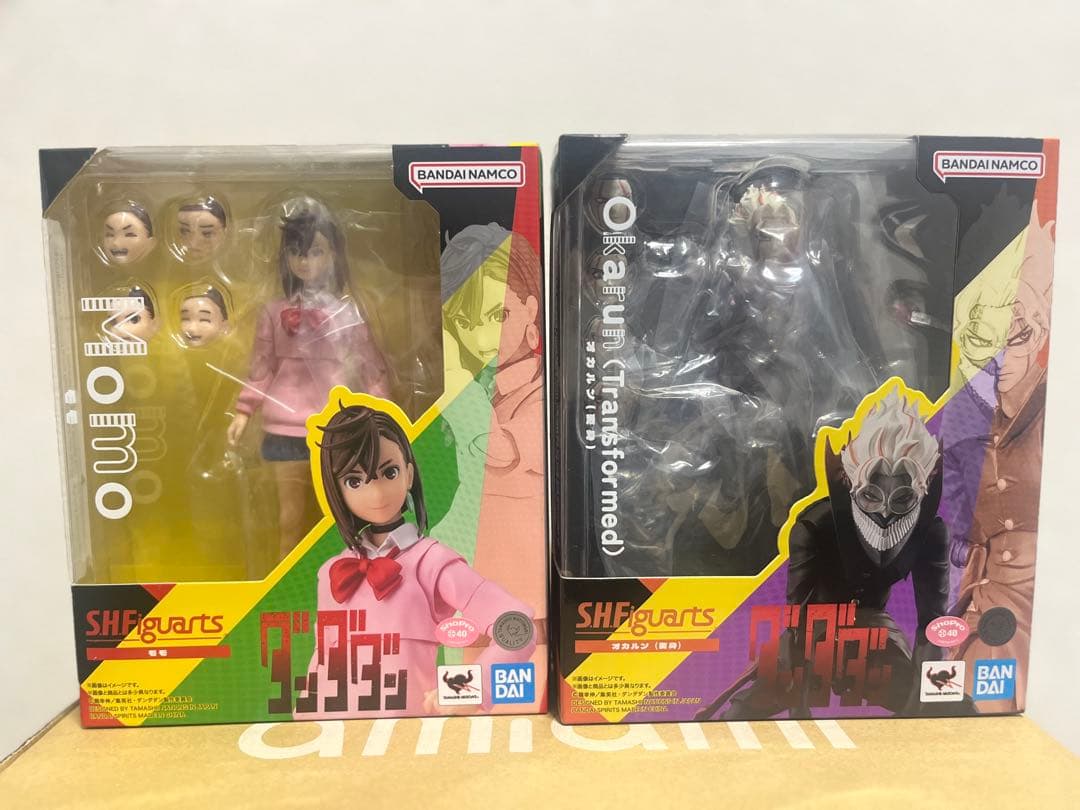 s.h.figuarts オカルン(変身)、モモ　ダンダダン　2点セット