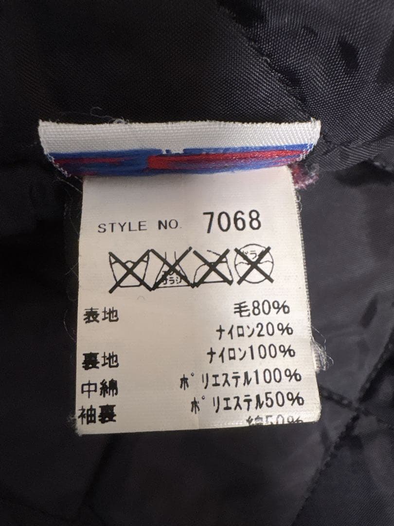 Schott ショット USA製 ウール ライダースコート シングル ブラック