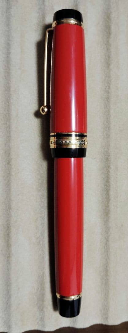 パイロット万年筆 カスタムURUSHI 朱 太字(B)