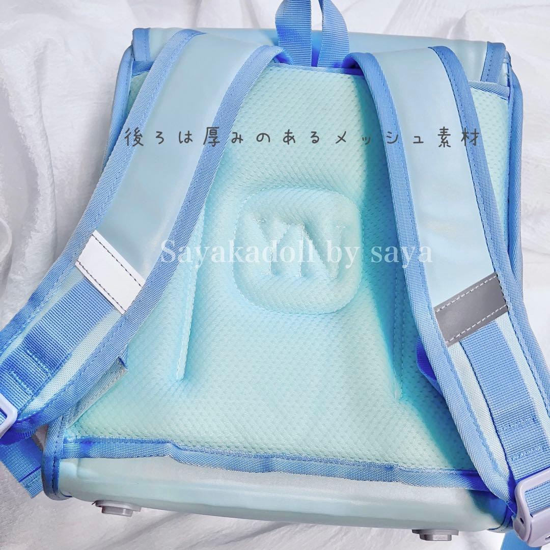 ♡ 天使の羽 ランドセル風サブカルリュック 大 light blue ♡