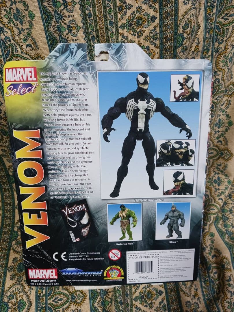 ダイヤモンドセレクトトイズ　マーベルセレクト　ヴェノム