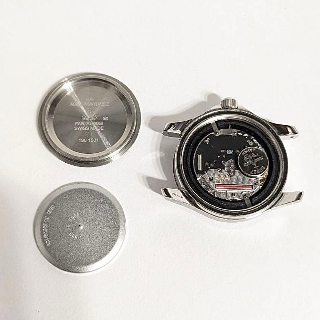 OMEGA オメガ 磨き済 2511.81 シーマスター 120m 紺 メンズ