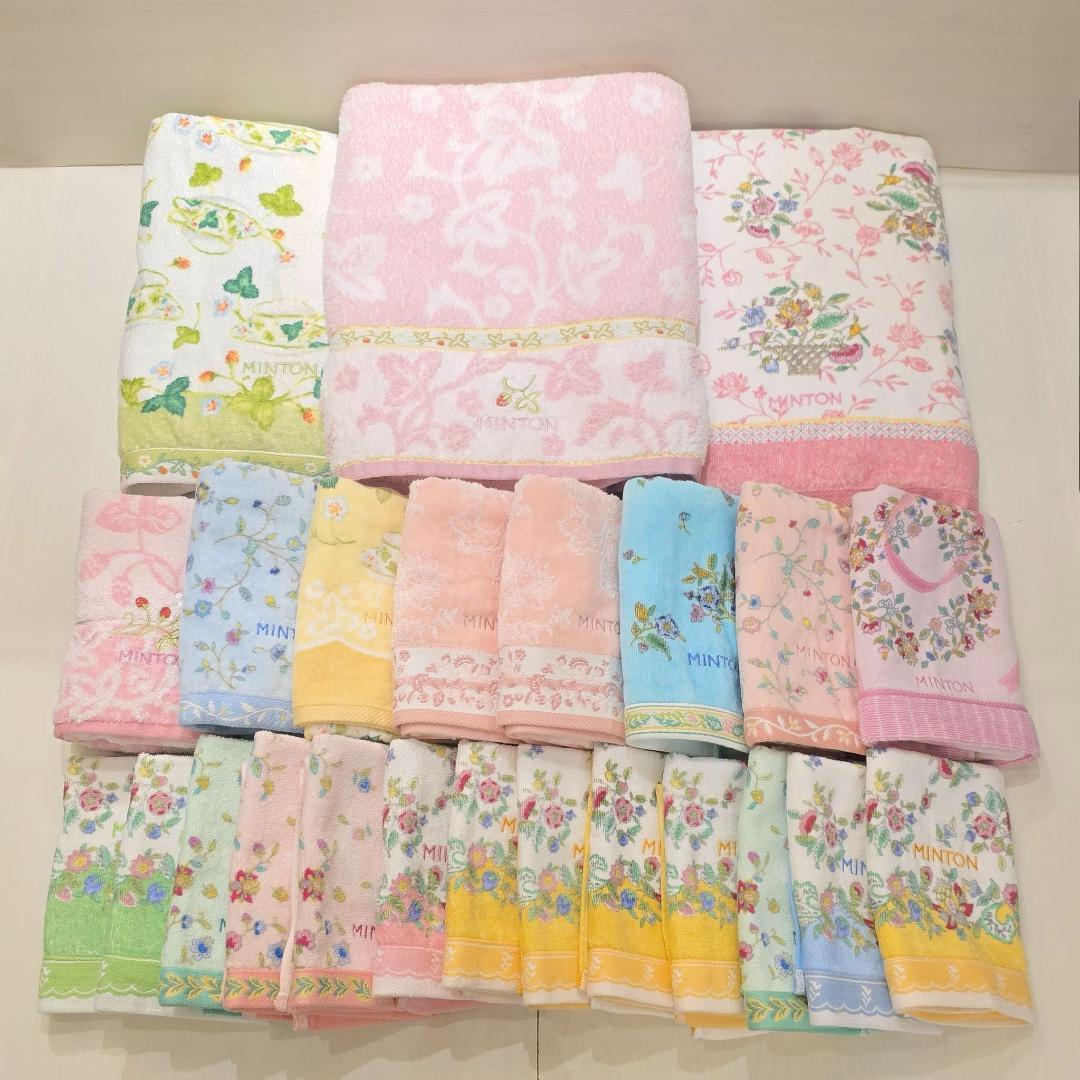 i+【24枚】 minton タオル まとめ セット