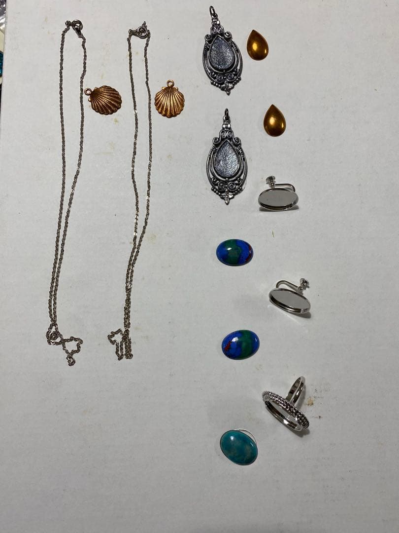 七宝焼　銅板　銀箔　塗料他　まとめてドン！再値下げ！