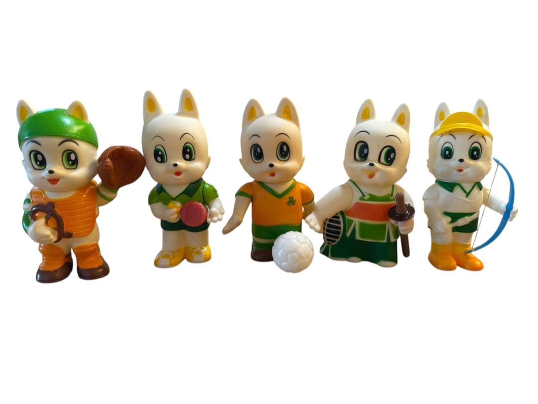 三和銀行 サンワくん 貯金箱 5体セット 昭和レトロ