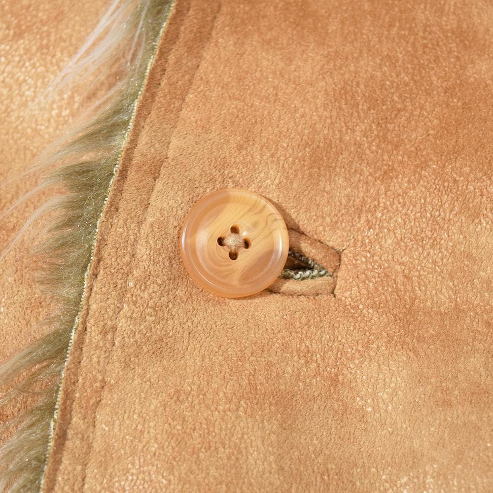 平成 y2k semantic design ファー ムートン コート L