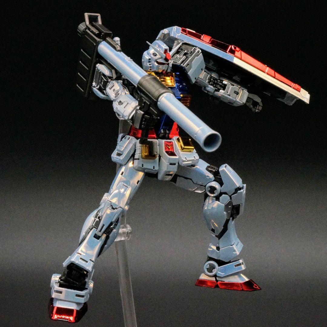 完成品【メッキ仕様】RG RX-78-2 ガンダム 2.0 GUNDAM 全塗装