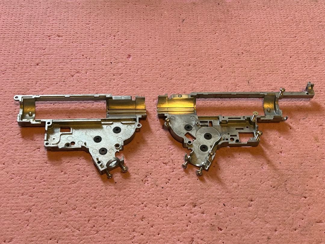 東京マルイ製次世代電動ガン、内部メンテナンス、ロアレシーバレーザ刻印追加