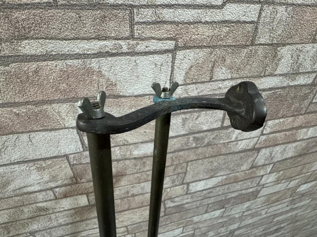 【値下げ】アンティークなタオルハンガー　バー2本