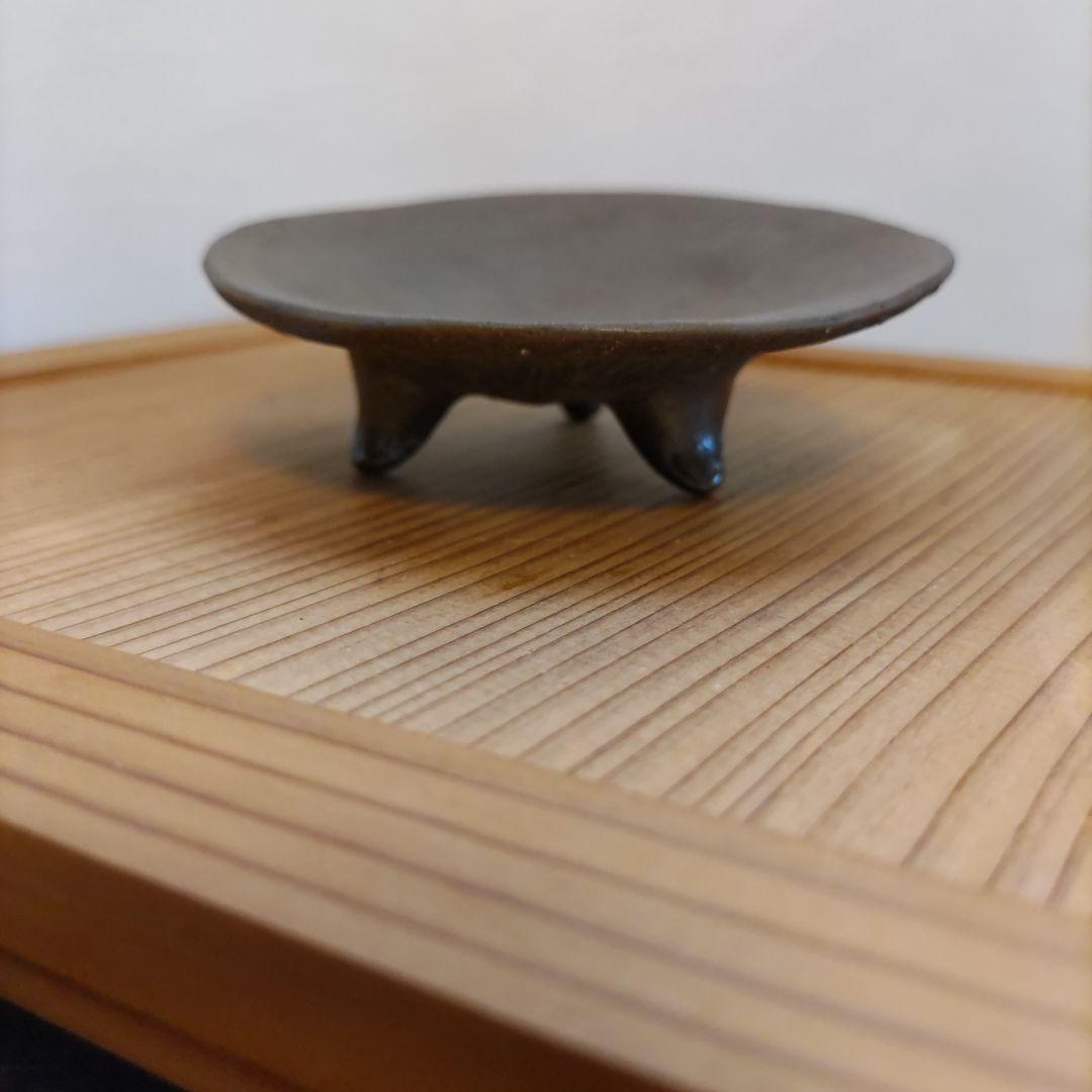 盆栽鉢 、植木鉢、名工丸山堂（松本重信）南蛮風真焼 狸面形絞出、急須の蓋、平鉢