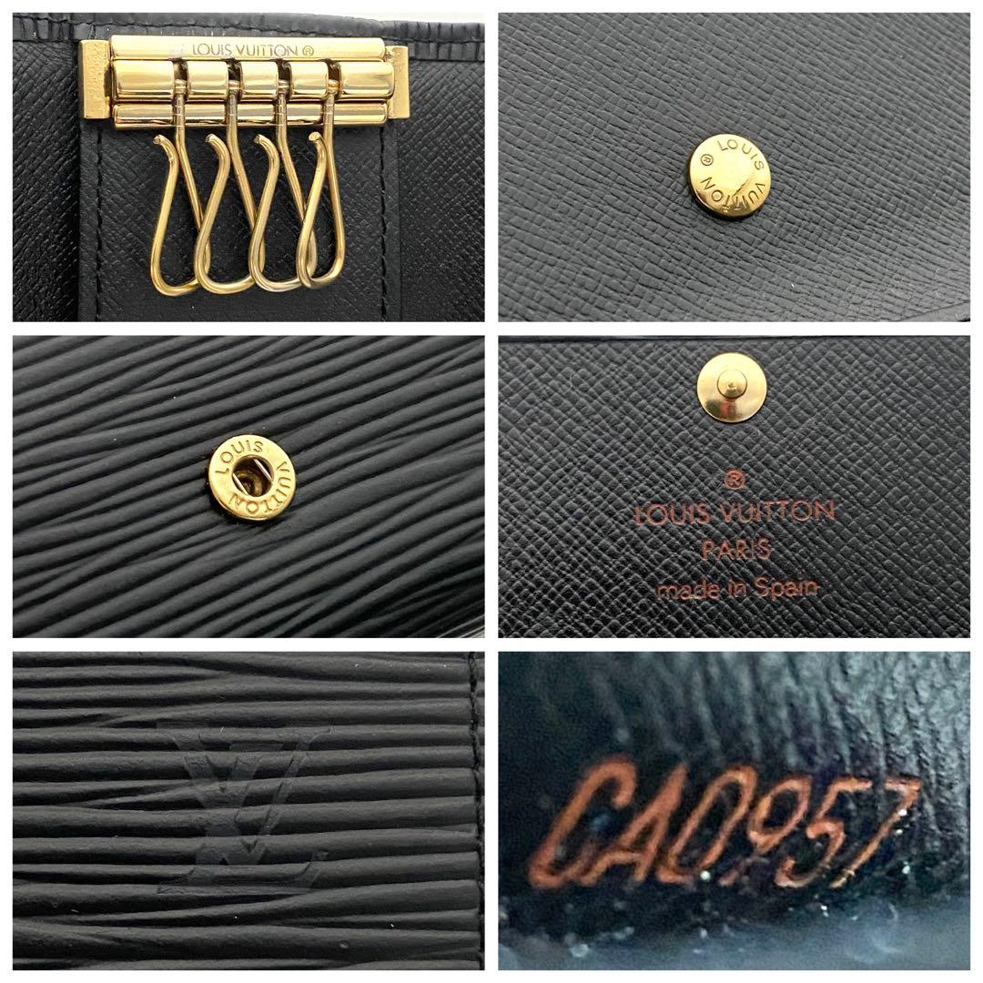 使用わずか　ルイヴィトン　エピ　キーケース　ミュルティクレ4