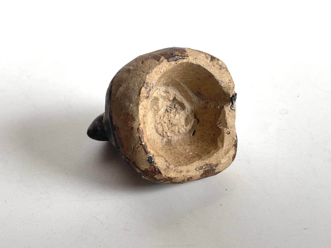 骨董　アンティーク　鳥形玩具　鳥　おもちゃ　土人形　民芸　民藝　人形　宋胡録