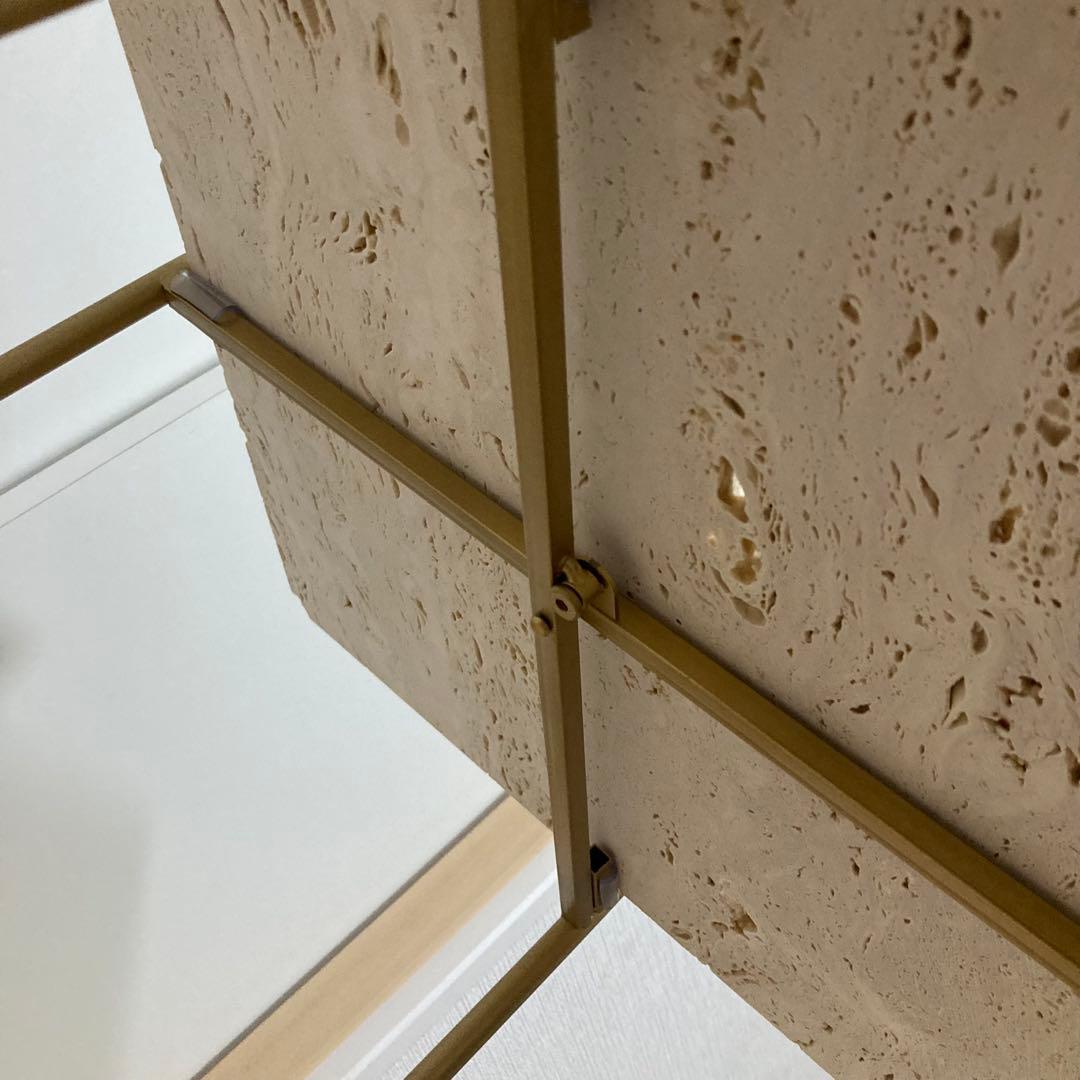 サイドテーブル　大理石　ART OF BLACK サロン