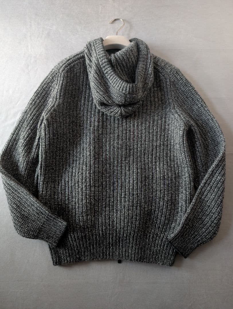 ブルネロクチネリ　ヘビーゲージカシミア/アウターニットパーカー　S