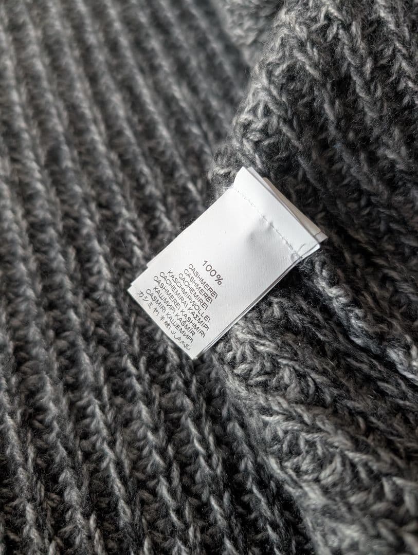 ブルネロクチネリ　ヘビーゲージカシミア/アウターニットパーカー　S