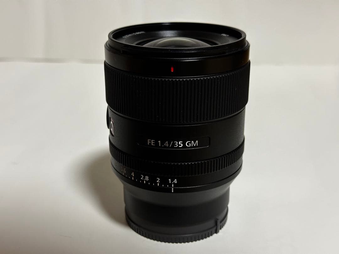 ソニーFE 35mm F1.4 GMレンズ　(ZEISS UVフィルター付き)