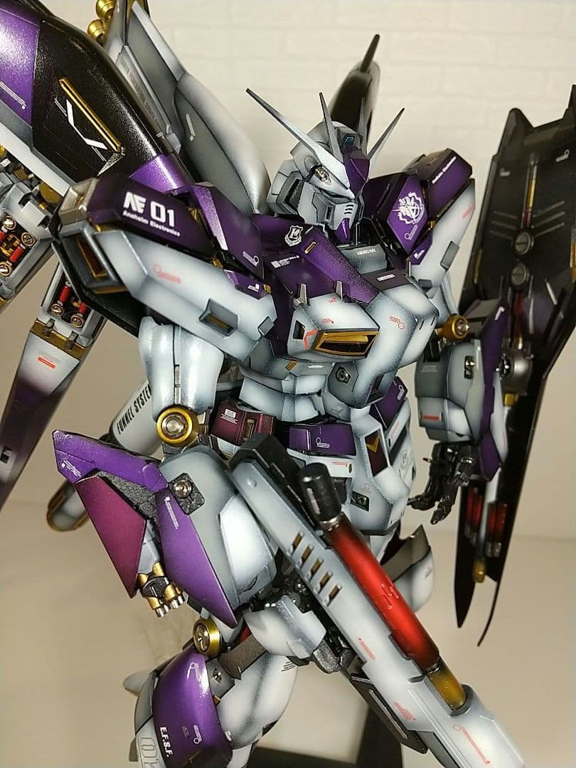 ガンプラ　ハイニューガンダム　mg　全塗装完成品
