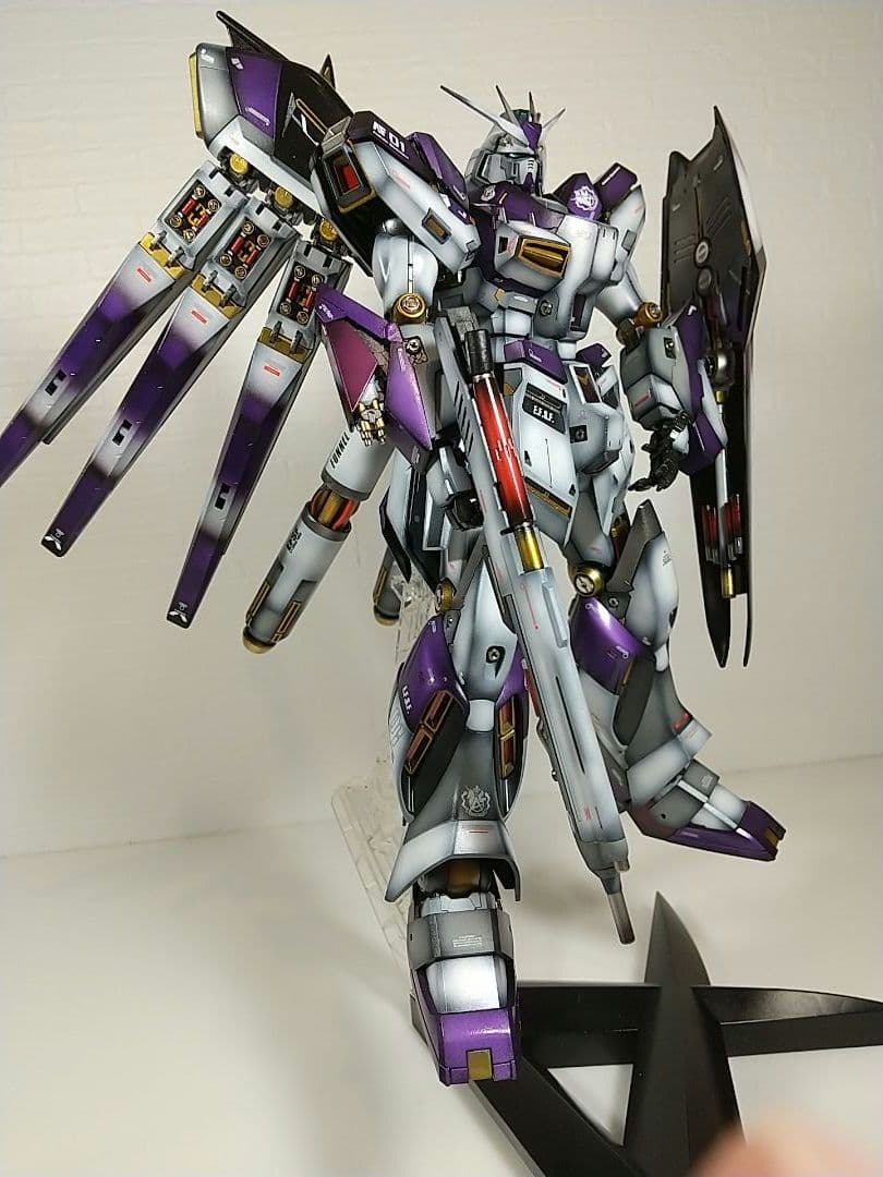 ガンプラ　ハイニューガンダム　mg　全塗装完成品