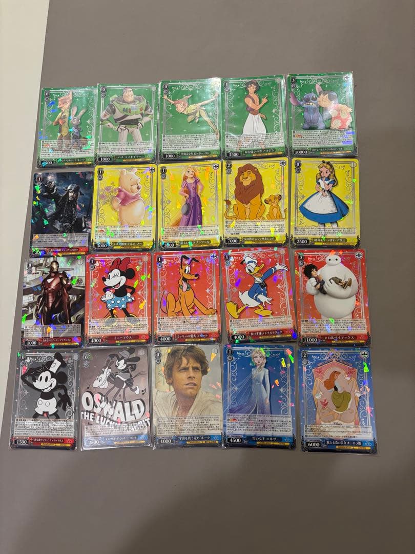 disney100 ヴァイスシュバルツ　sp.HND.sr.rr.r全31枚