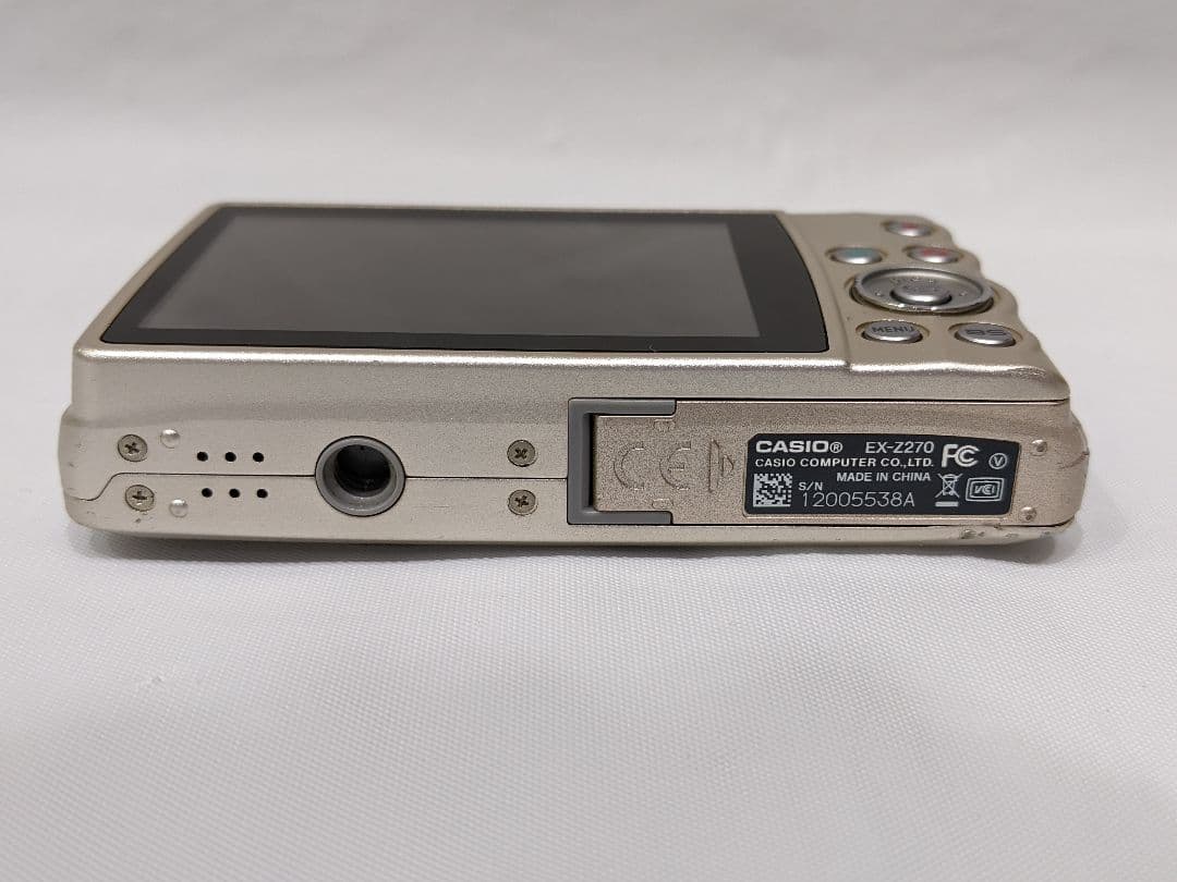 通電未確認品 CASIO EXILIM 10.1メガピクセル コンパクトデジカメ