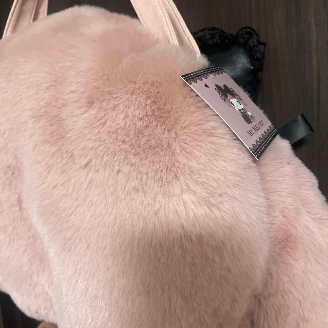 サンリオ　ふわふわトートバッグ　マイメロディ