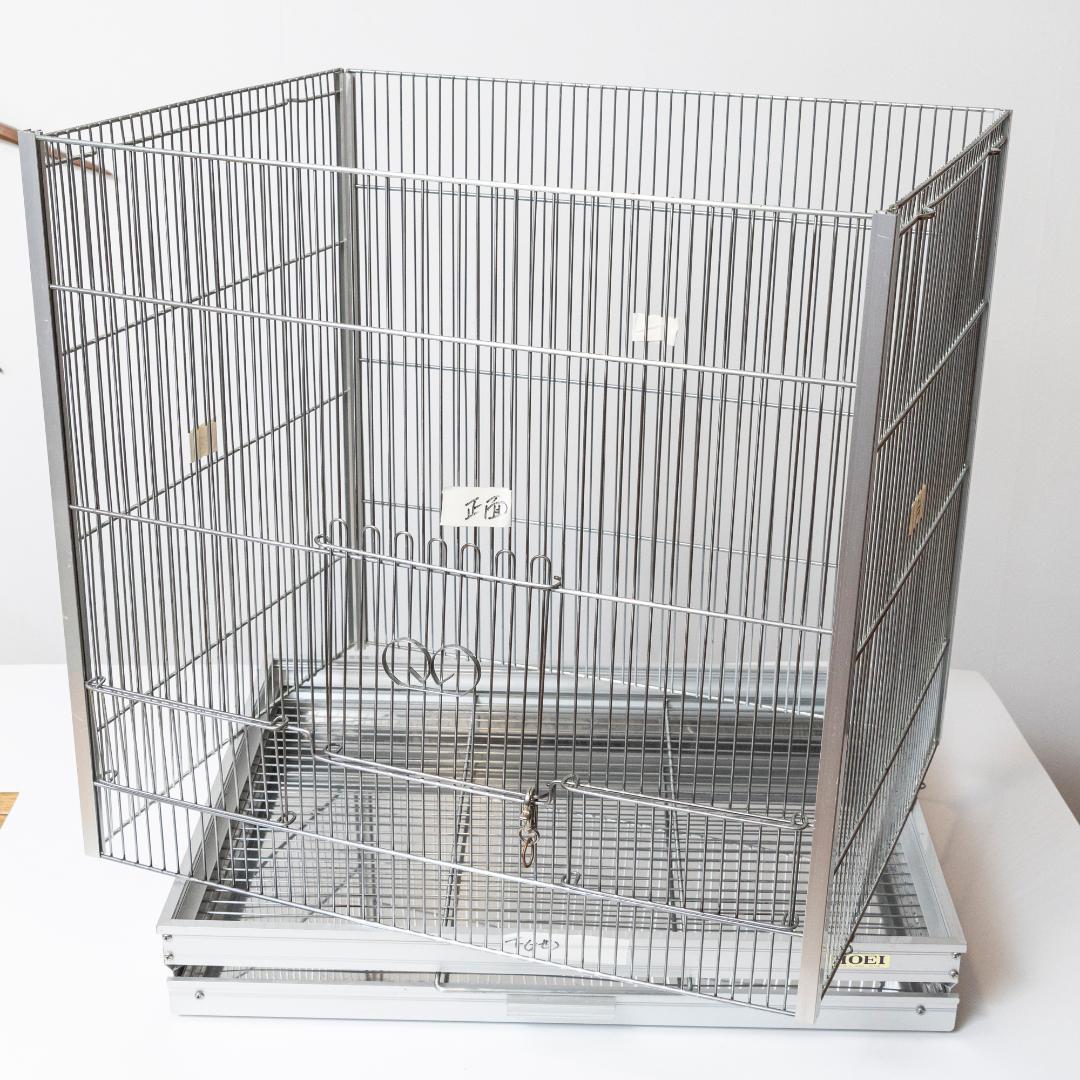 HOEI (ホーエイ）オールステンレス製　大型鳥かご　廃盤品