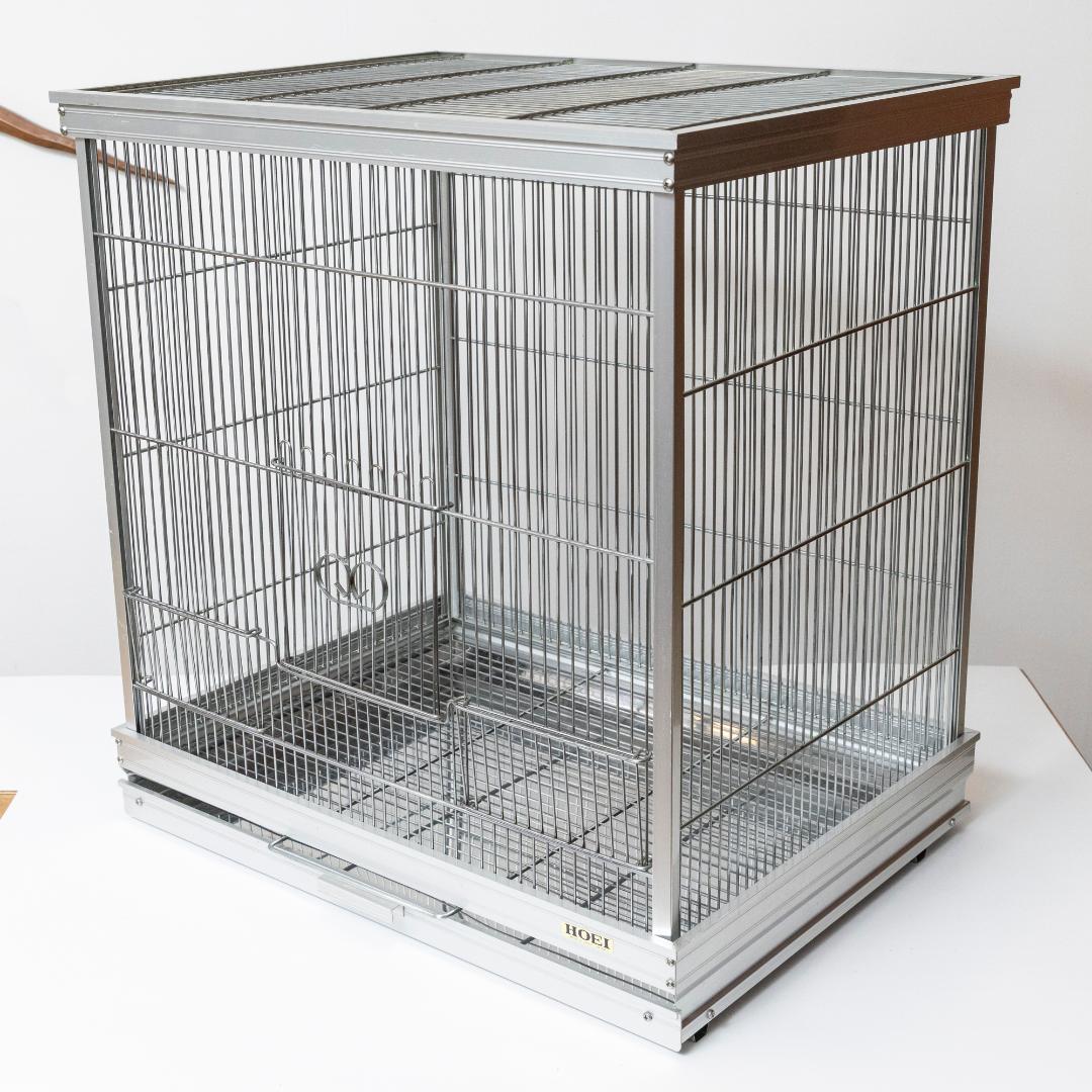 HOEI (ホーエイ）オールステンレス製　大型鳥かご　廃盤品