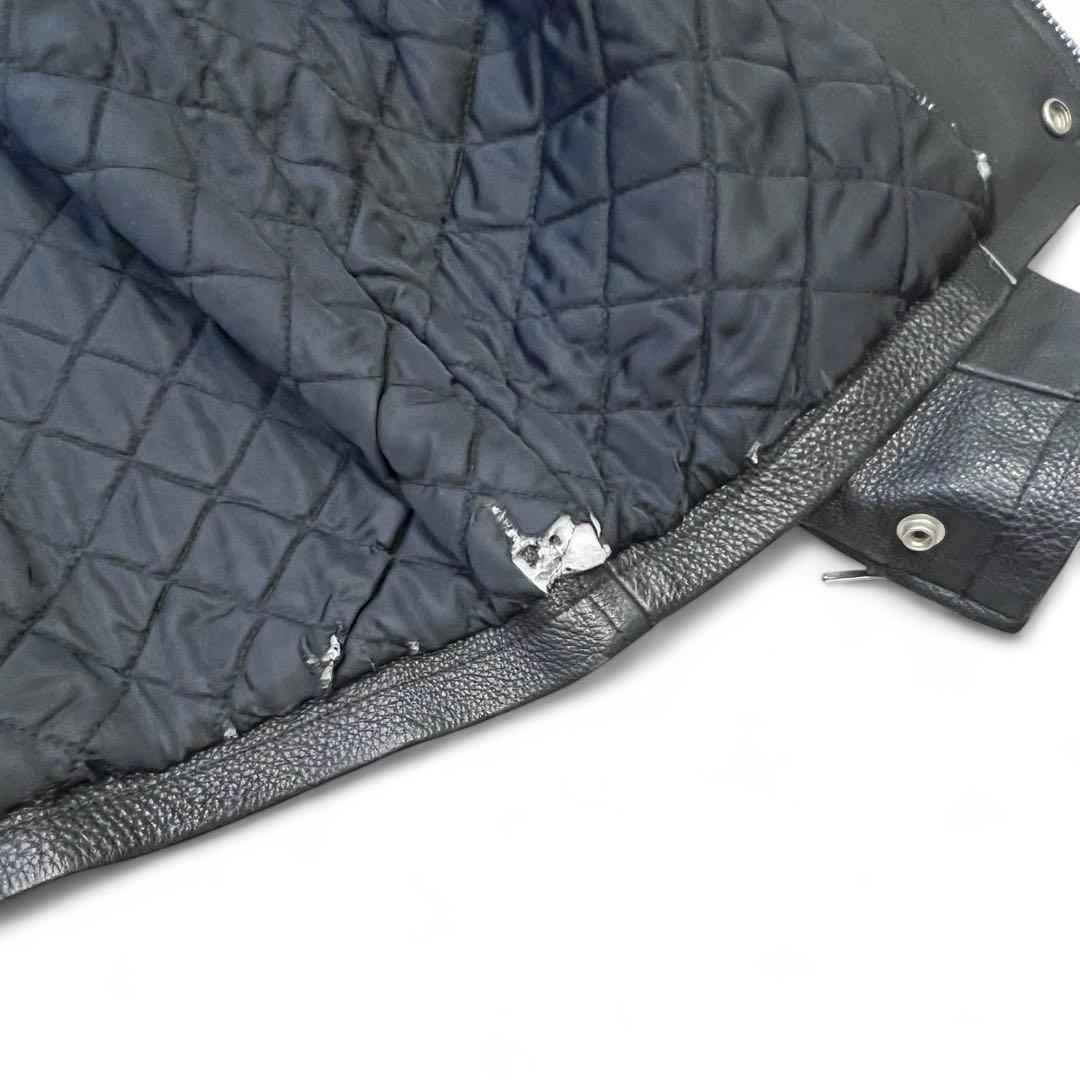 COMME des GARCONS HOMME AD1990 レザーブルゾン