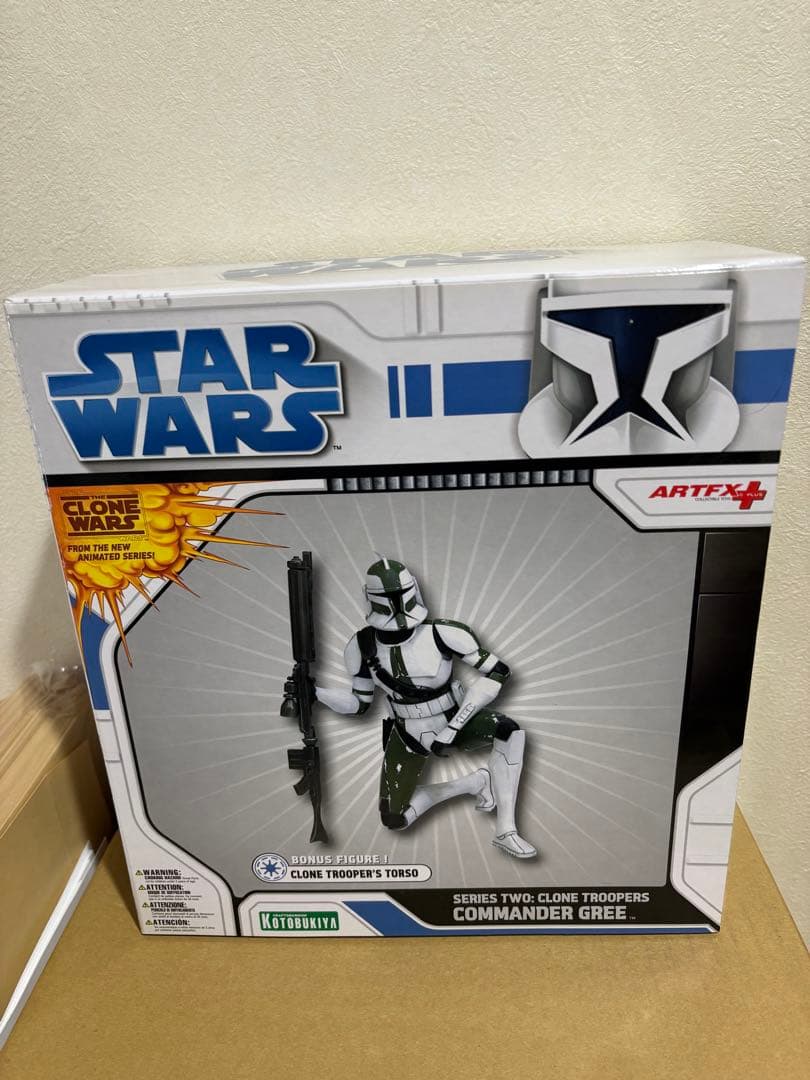 コトブキヤ ARTFX スターウォーズ クローンウォーズ コマンダー・グリー