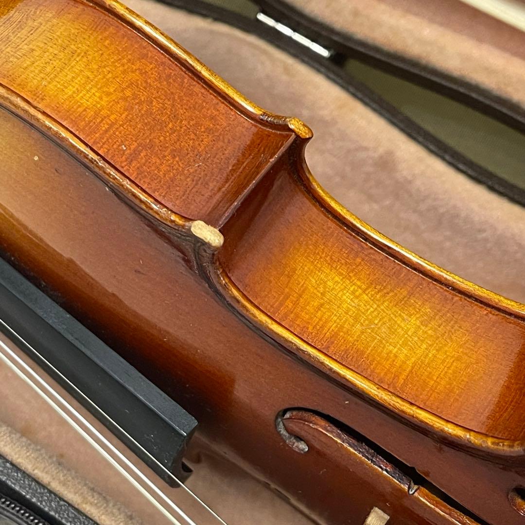 スズキ バイオリン 1/4 サイズ No.300 本体 肩当て、ケース付き