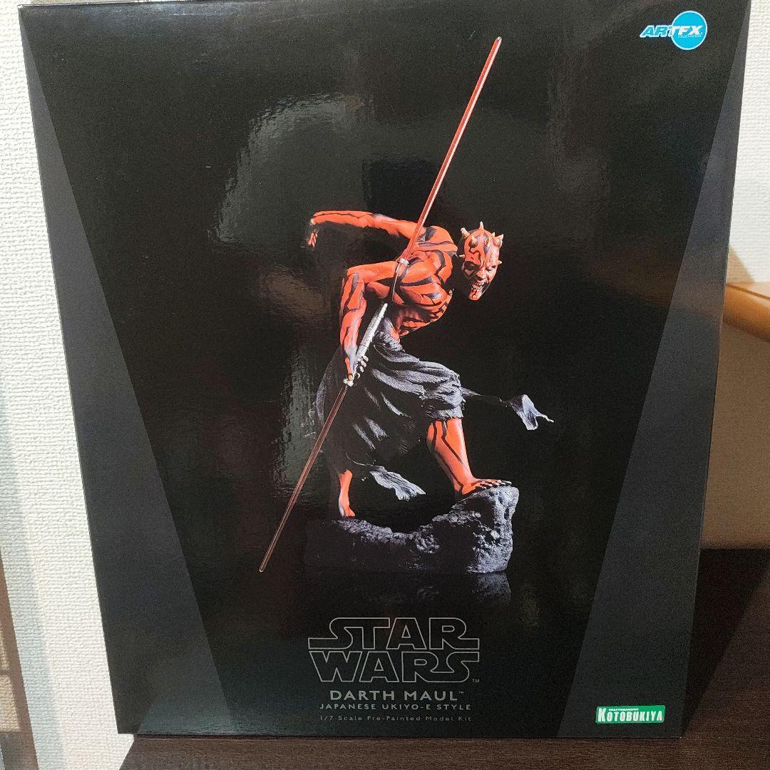 【匿名発送】ARTFX スター・ウォーズ ダース・モール ライトアップ版 1/7