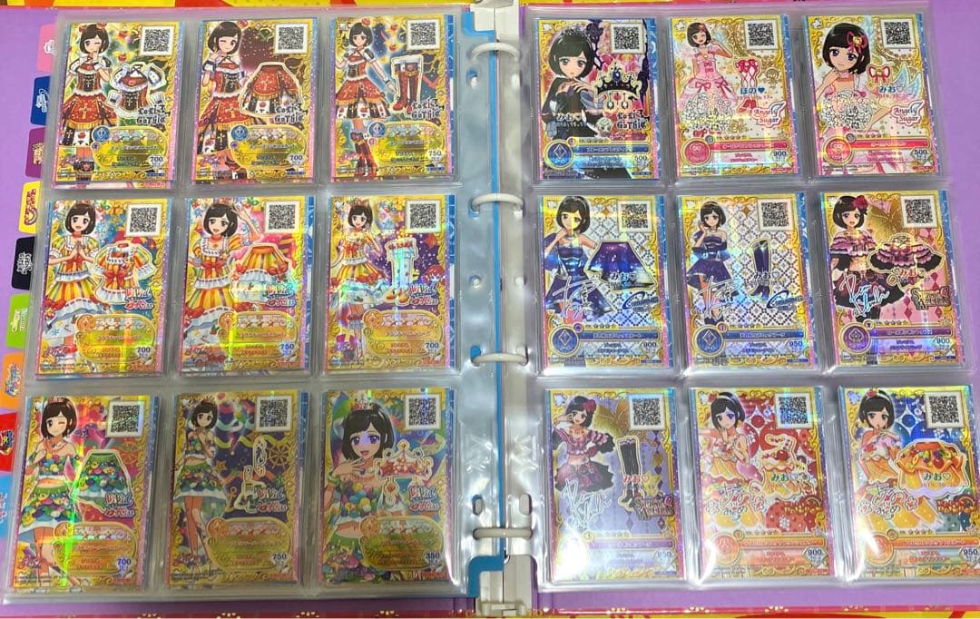 アイカツ卒業セット① バインダー2冊　500枚以上！　ノーマルなし