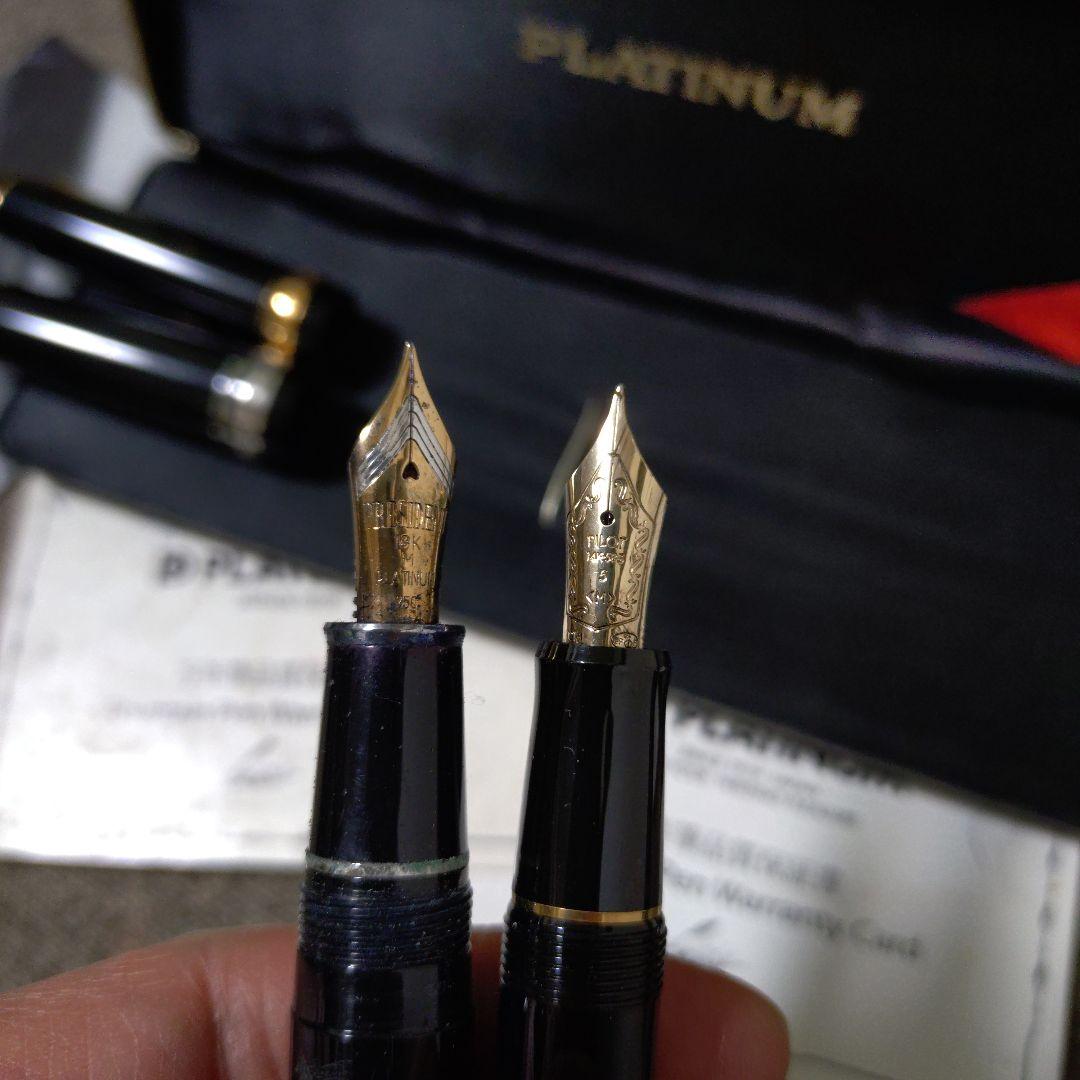 PLATINUM 万年筆 2本セット