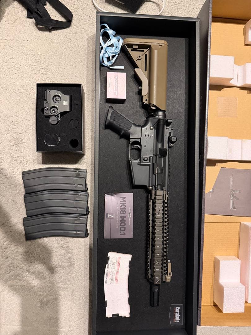 MK18 MOD1 ガスガン スコープ付き